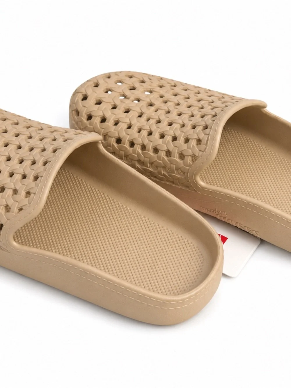 Brand New Freedom Moses Men's Casual Slide Sandals in Beige